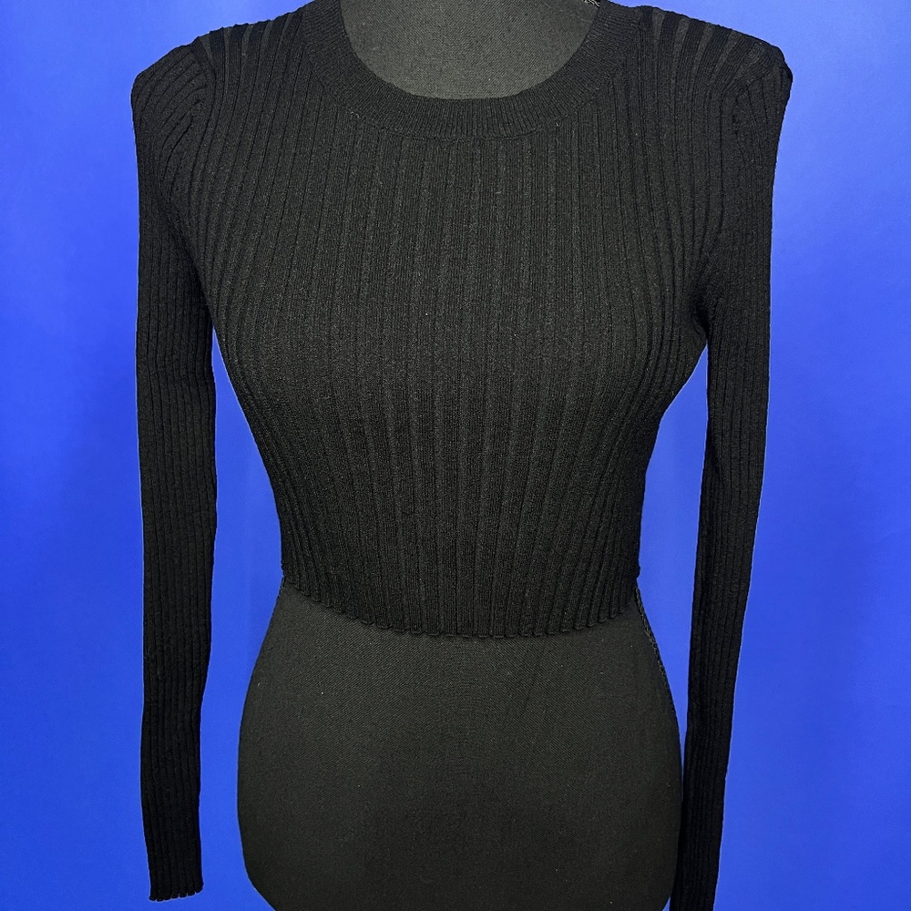 ZARA - Ribbed Cropped Top